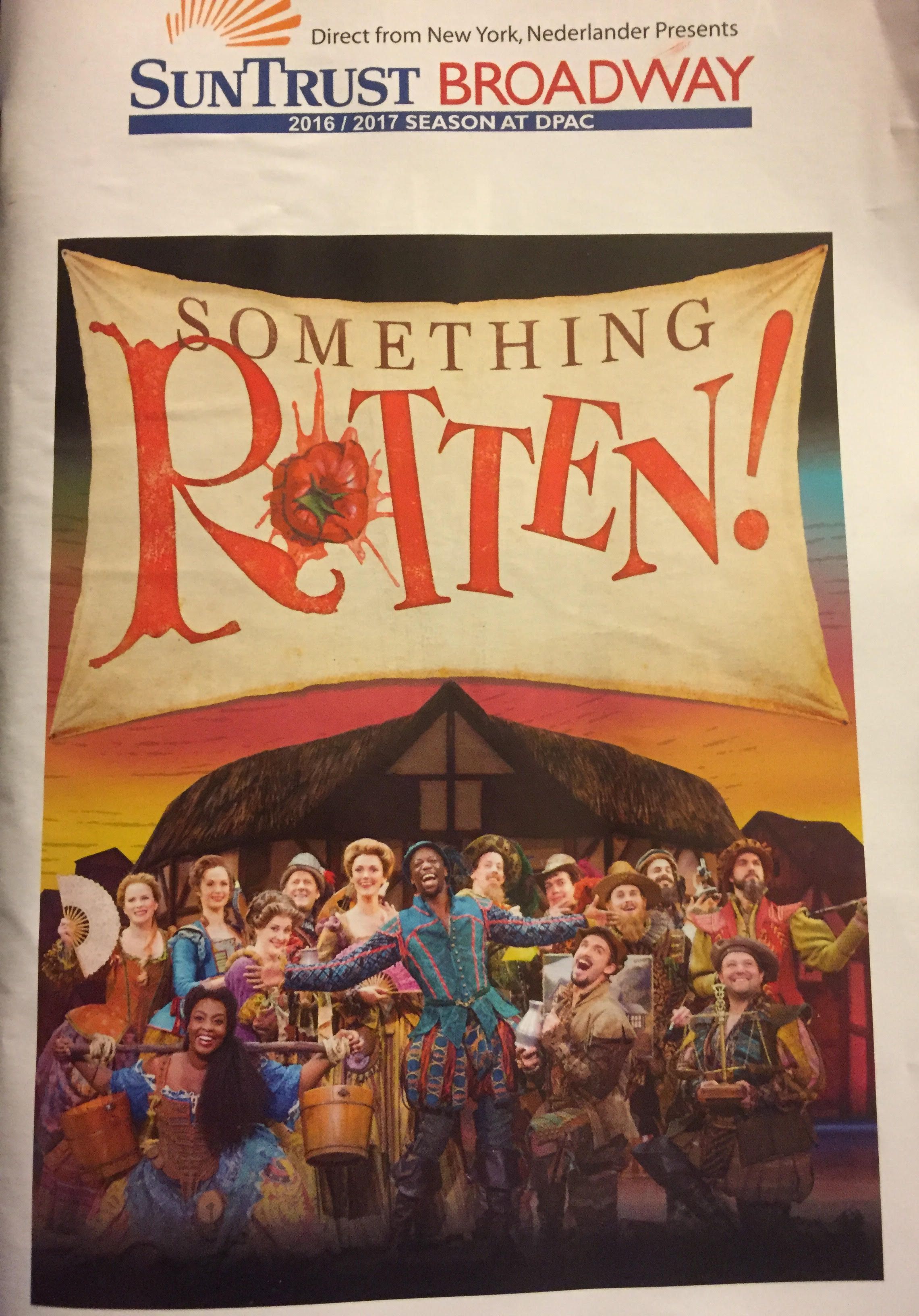 something rotten playbill